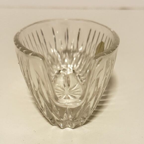 Princess House Set of 2 Lead Crystal Spoon And Fork Holders Dining Tableware New - Picture 2 of 7